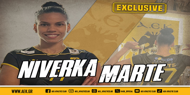 Νιβέρκα Μάρτε: «Να προσφέρω στην ΑΕΚ με την εμπειρία μου»