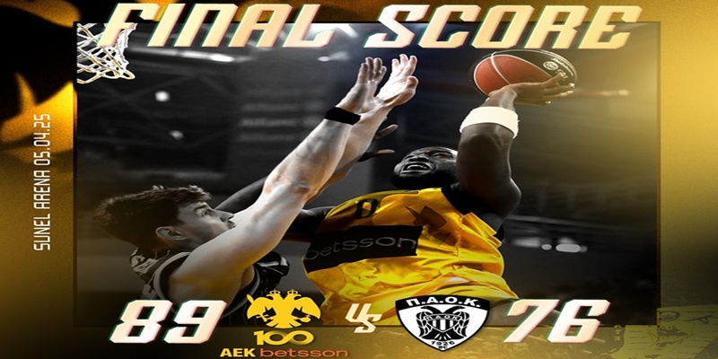 Η παρακάμερα από τη νίκη της ΑΕΚ Betsson επί του ΠΑΟΚ (vid)