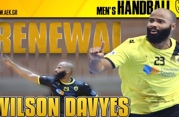 Χάντμπολ Ανδρών: Ανανέωσε με την ΑΕΚ ο Ντέβιες