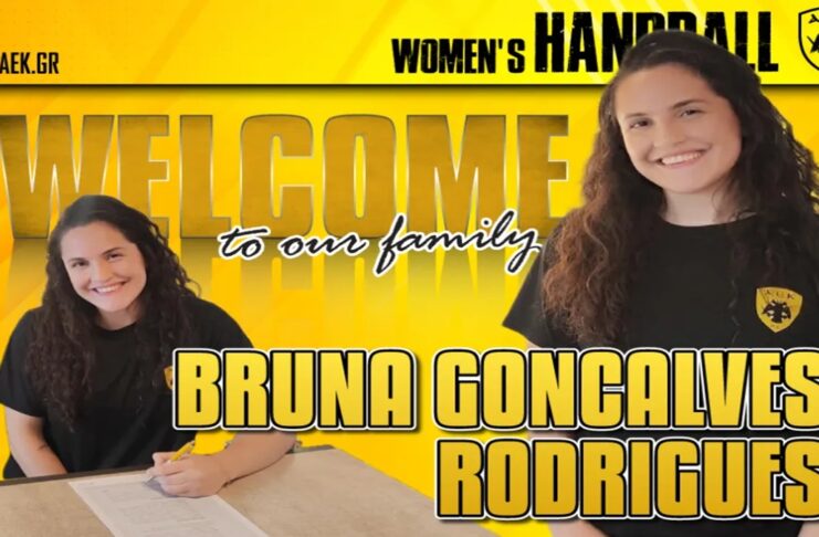 Χάντμπολ Γυναικών: Η ΑΕΚ ανακοίνωσε την Μπρούνα Γκονσάλβες Ροντρίγκες (pic)