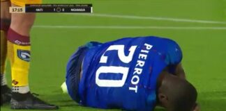 Ο Πιερό τραυματίστηκε και αποχώρησε ως αναγκαστική αλλαγή στην πρόκριση της Αϊτής