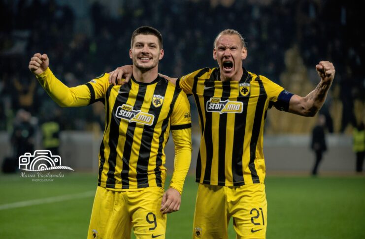 Γιόβιτς και Βίντα για τον κόσμο της ΑΕΚ: «Οι πιο παθιασμένοι οπαδοί – Σε εμπνέει το πώς παλεύουν για την ομάδα τους»