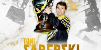 Ο Τόνι Σαβέβσκι στην OPAP Arena