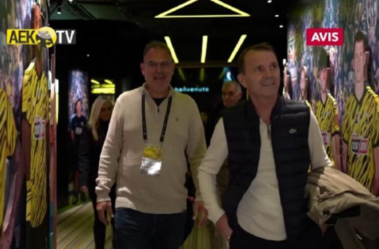 Η επίσκεψη του Σαβέβσκι στη Νέα Φιλαδέλφεια – Το αυτόγραφο στον Μανωλά (ΒΙΝΤΕΟ)