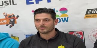 Αλβανός: «Έχουμε ηρεμία, εξαιρετικό κλίμα και ψυχολογία – Θα δώσουμε όλες μας τις δυνάμεις στον αυριανό πρώτο τελικό»