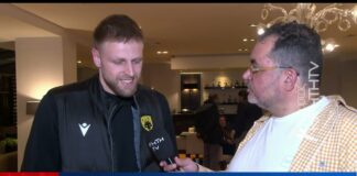 Χαραλαμπόπουλος: «Η ομάδα πάει καλά στη σεζόν, υπάρχει αρκετό περιθώριο βελτίωσης» (vid)