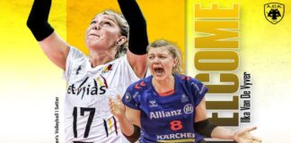 Βόλεϊ Γυναικών: Στην ΑΕΚ με κάθε επισημότητα η Ίλκα Βαν Ντε Βίβερ