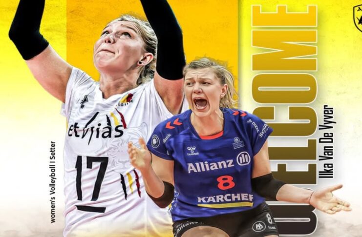 Βόλεϊ Γυναικών: Στην ΑΕΚ με κάθε επισημότητα η Ίλκα Βαν Ντε Βίβερ