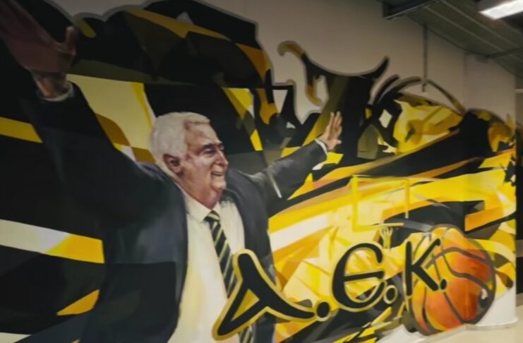 Το εντυπωσιακό γκράφιτι με Σάκοτα και 1968 στη «SUNEL Arena» (pics+vid)