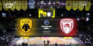Τα highlights του αγώνα ΑΕΚ – Ολυμπιακός (vid)