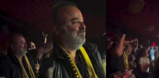 Στα μπουζούκια συνεχίστηκε το γλέντι τίτλου : Τραγούδησε κι ο Μάριος Ηλιόπουλος (ΒΙΝΤΕΟ)