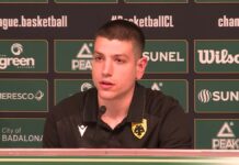 Φλιώνης: «Στόχος να είμαστε ξανά στο Final-4»