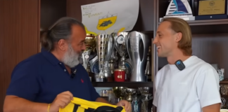 Η υποδοχή του Ηλιόπουλου στον Μάγερ (vid)
