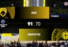 «Φουριόζα» η ΑΕΚ στην πρεμιέρα της Stoiximan GBL